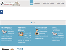 Tablet Screenshot of colegiuldecomunicatii.ro